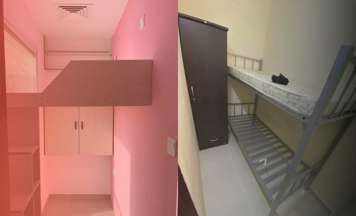 Partition in Satwa An Affordable Room for Rent in Al Satwa Dubai, UAE